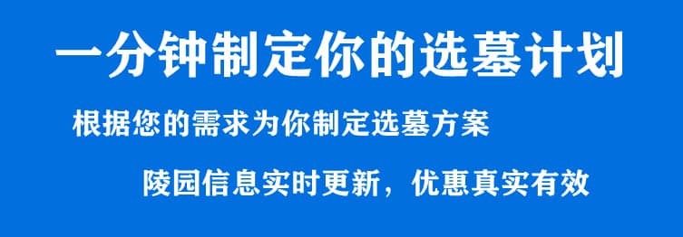 購墓指導(dǎo)、方案策劃